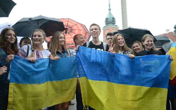 Obchody ukraińskiego Dnia Niepodległości w Warszawie