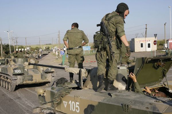 Ukraina: rosyjskie transportery opancerzone przekroczyły naszą granicę