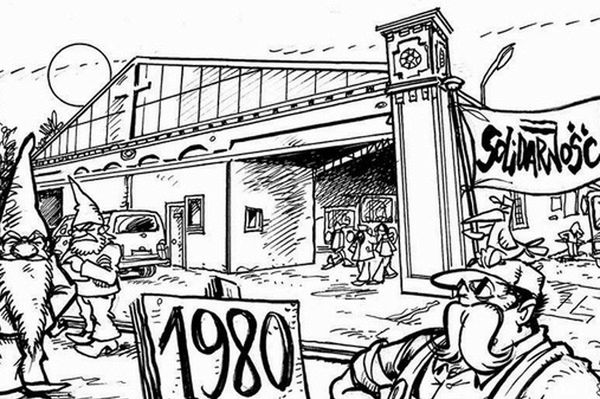 Słynni rysownicy zagoszczą we Wrocławiu. Stworzą komiks o Sierpniu '80