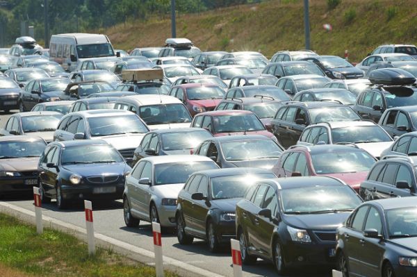 Gigantyczne korki na autostradzie A1. Czy bramki to dobry pomysł?