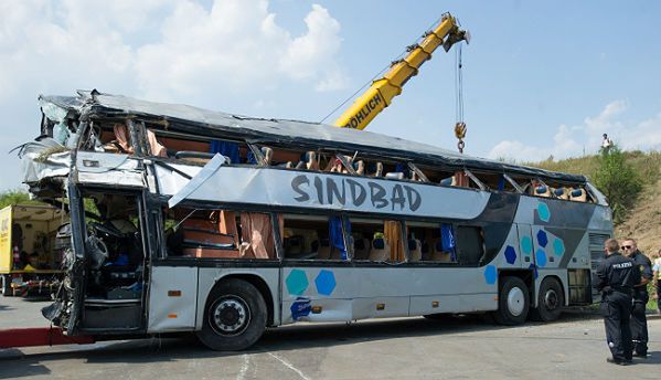 Sindbad o wypadku autokaru w Niemczech