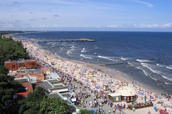 Trójmiejskie plaże zaczynają przeżywać oblężenie