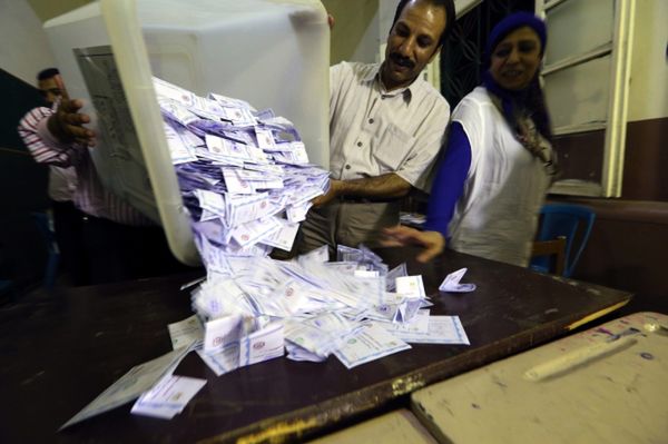 Wstępne wyniki wyborów prezydenckich w Egipcie