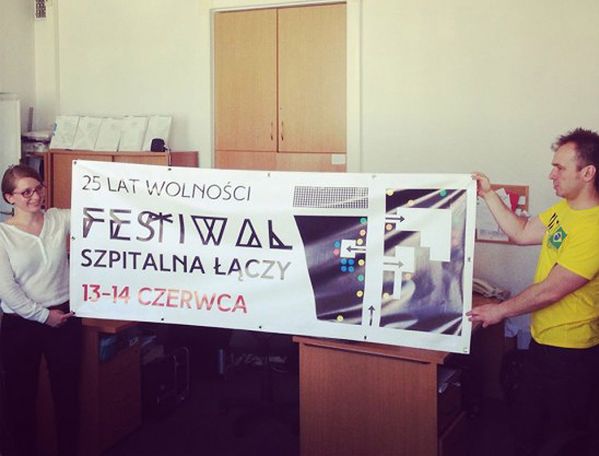 Festiwal uliczny "Szpitalna Łączy" w 25. rocznicę wolności