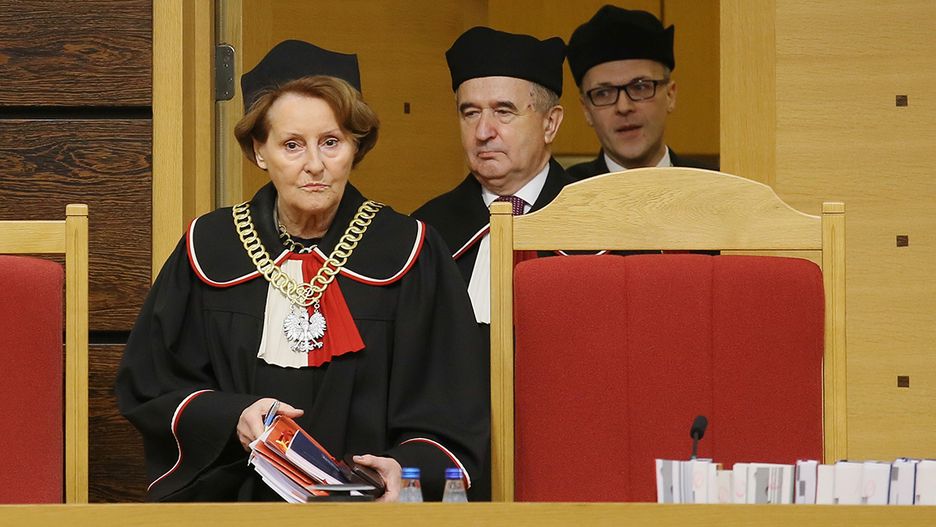 Sędziowie TK wybrani za PO, m.in. Marek Zubik i Leon Kieres.