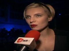 Sylwia Gliwa na pokazie Roberta Kupisza
