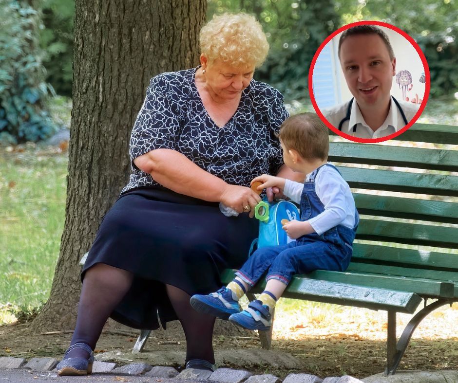 Kubuś spędził weekend u babci. Gdy wrócił, na skórze pojawiły się bąble