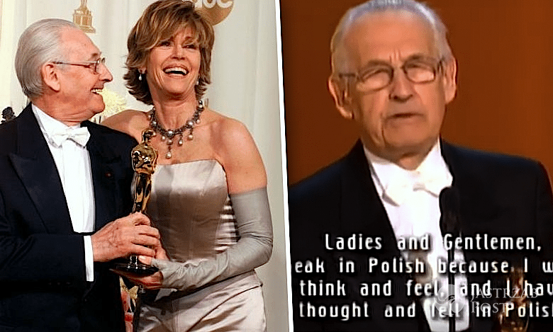 Tak świat zapamięta Andrzeja Wajdę. Na gali Oscarów 2000 przemawiał po polsku. Dlaczego? To, co powiedział jest rozczulające [WIDEO]