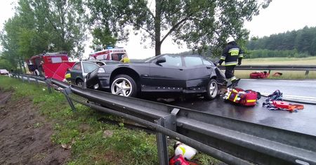 Tragiczny początek lata. Śmiertelny wypadek na DK 11