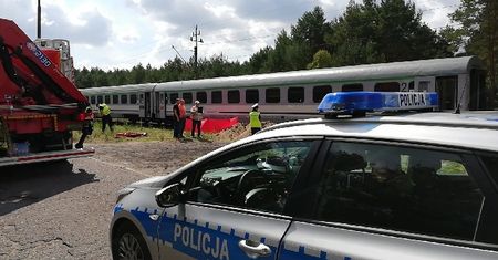 Tragiczny wypadek  na torach