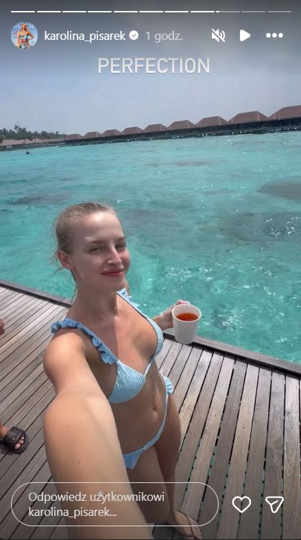 Karolina Pisarek w modnym bikini na wakacjach
