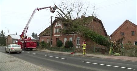 28 tysięcy osób ciągle bez prądu po przejściu wichur. IMGW wydało kolejne ostrzeżenie przed silnym wiatrem