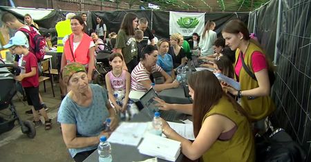 Uchodźcy z Ukrainy otrzymali pomoc od fundacji z Tajwanu