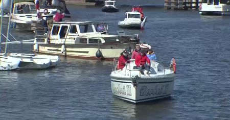 Parada wodna w Elblągu. Otwarcie sezonu wodniackiego oraz obchody Święta Konstytucji 3 maja