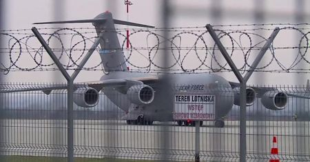 Amerykańscy żołnierze z 82. Dywizji Powietrznodesantowej przybyli do Polski