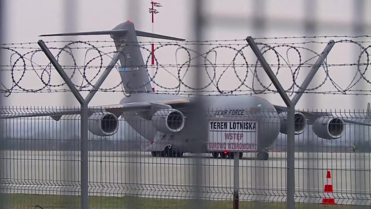 Amerykańscy żołnierze z 82. Dywizji Powietrznodesantowej przybyli do Polski