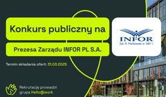 Konkurs publiczny na Prezesa Zarządu INFOR PL S.A.