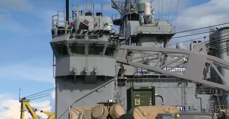 Okręt US Navy zacumował w Gdyni i otworzył pokład dla zwiedzających