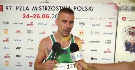 Marcin Lewandowski mistrzem Polski w biegu na 1500 metrów