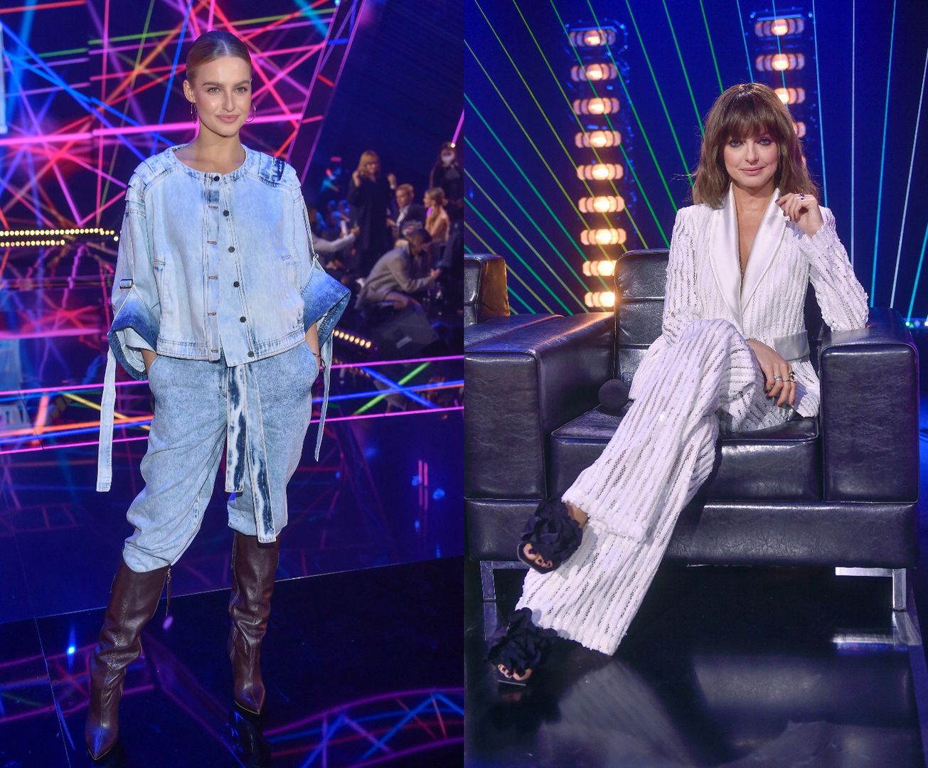 Karolina Pisarek i Kasia Sokołowska wyglądały olśniewająco