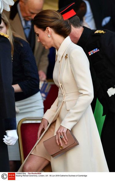 Księżna Cambridge na ceremonii Beating Retreat