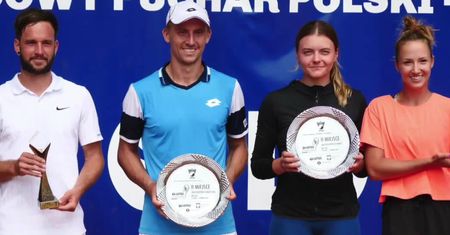 Paula Kania-Choduń i Paweł Ciaś zwycięzcami turnieju w Łodzi, zaliczanego do cyklu Lotos PZT Polish Tour