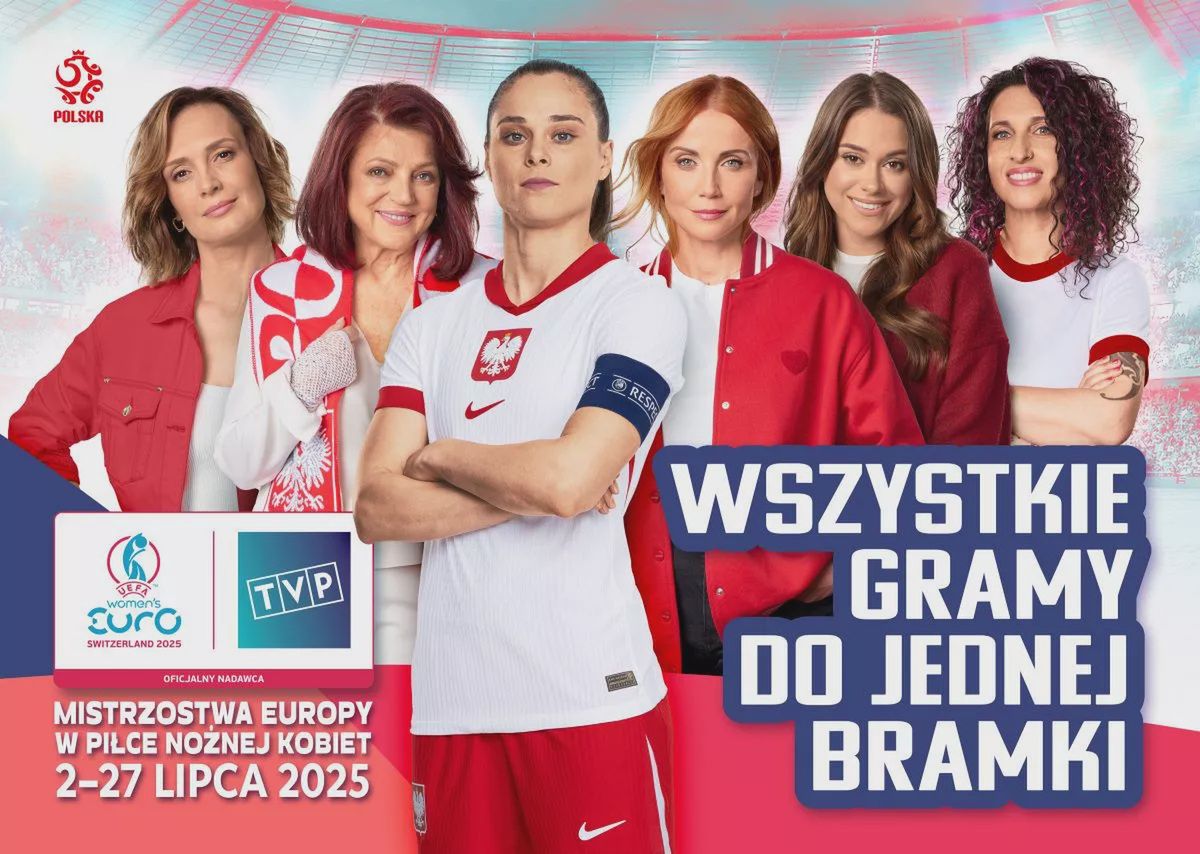 „Wszystkie gramy do jednej bramki”. TVP z kampanią na Euro 2025 piłkarek