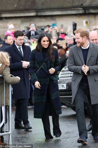 Książę Harry i Meghan Markle w Edynburgu