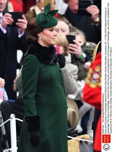 Księżna Kate w ciąży na obchodach St. Patrick's Day