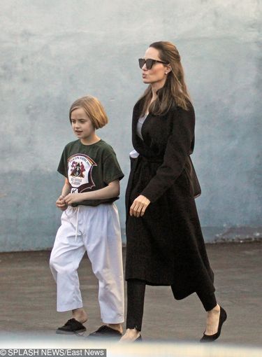 Angelina Jolie odebrała córkę Shilo ze szkoły