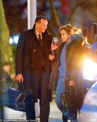 Alex Rodriguez odebrał Jennifer Lopez z pracy