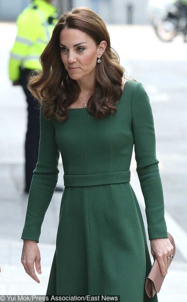Księżna Kate w zielonej sukience na otwarciu Narodowego Centrum im. Anny Freud