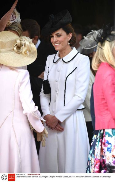 Księżna Kate podczas Order of the Garter
