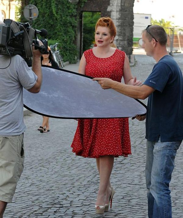 Marta Grycan: Grycanica na planie swojego show. Wygląda jak...