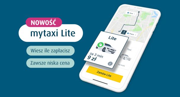 mytaxi: gwarantowane ceny i promocyjne stawki w nowej usłudze Lite