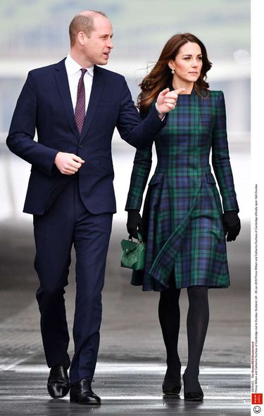 Księżna Kate i książę William w Dundee