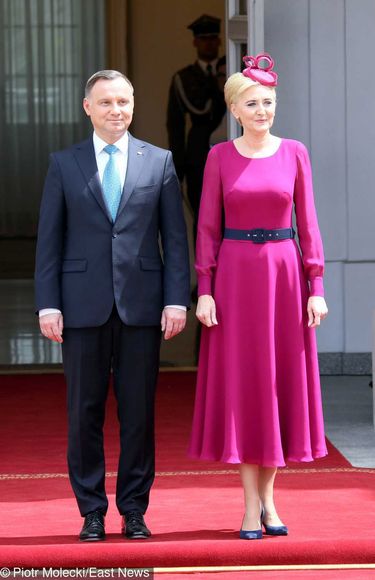 Agata Duda i Andrzej Duda na spotkaniu z japońską książęcą parą