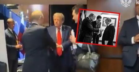 Uchwycili pożegnanie Trumpa z Putinem. Pojawiło się wymowne zdjęcie