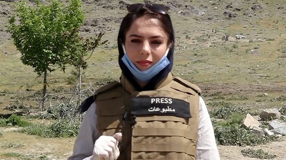 Anisa Shahid chce cały czas pracować jako dziennikarka w Afganistanie