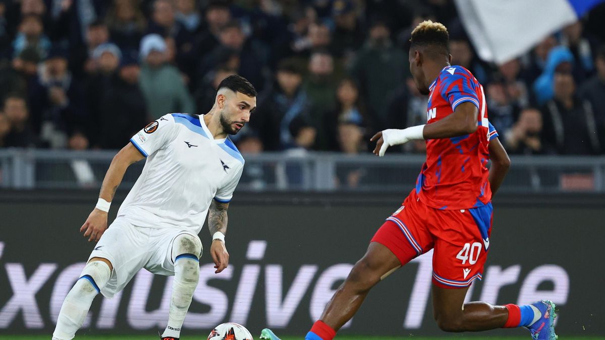 PAP/EPA / Federico Proietti / Mecz Ligi Europy: Lazio - Viktoria Pilzno