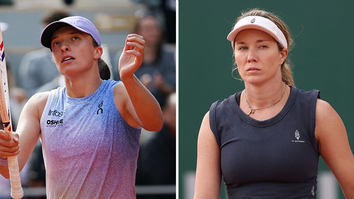 Getty Images / Ian MacNicol/Julian Finney / Na zdjęciu: Iga Świątek i Danielle Collins