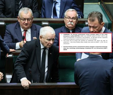 "Tajny" przekaz dnia PiS. Tak mają tłumaczyć się ze sprzedaży działki pod CPK