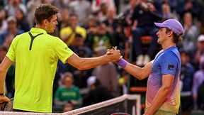 Rozmawiali przy siatce. To 18-latek usłyszał od Hurkacza