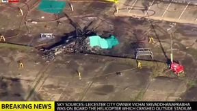 Komisja bada przyczynę katastrofy w Leicester. Helikopter nie reagował na polecenia pilota