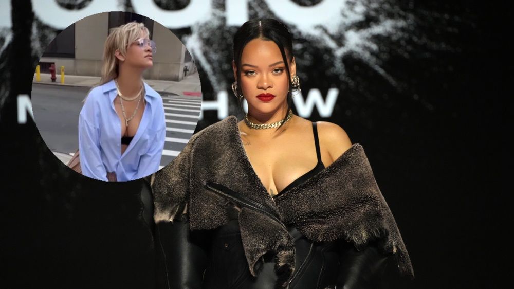 Rihanna pokazała się w odważnej stylizacji