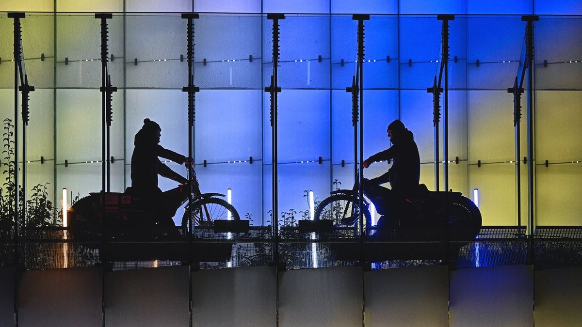 Materiały prasowe / Biuro Prasowe Motoru Lublin / Na zdjęciu: Martin Vaculik i Kacper Woryna