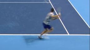 Zagrał perfekcyjnie. Tak Hurkacz doprowadził do tie-breaka [WIDEO]