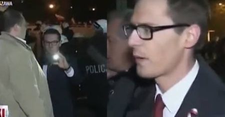 Relacja z Marszu Niepodległości: "Policja bije! ZOSTAŁ Z NIEGO TYLKO SZALIK!"