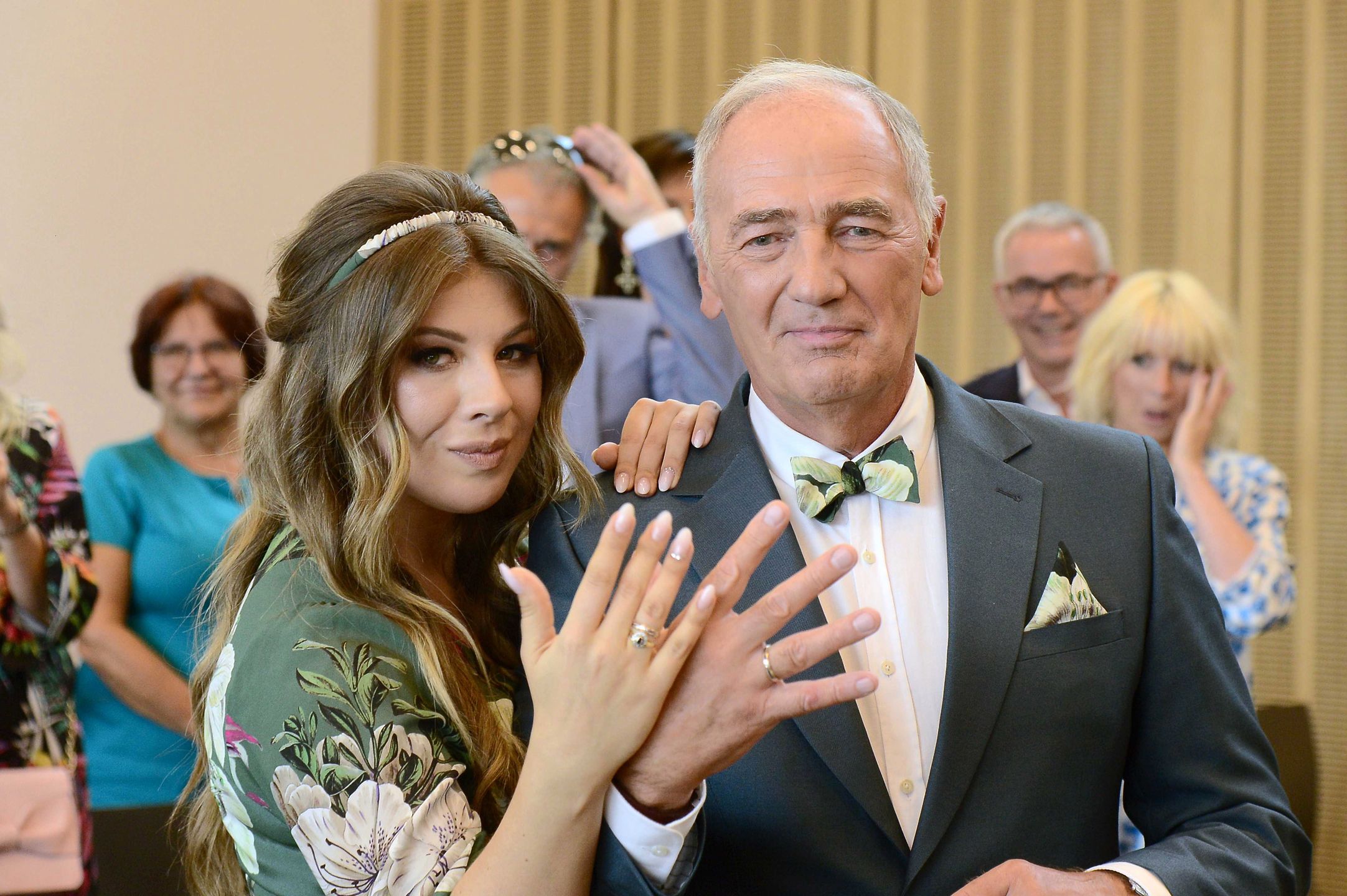 Karol Strasburger i Małgorzata Weremczuk są już po ślubie