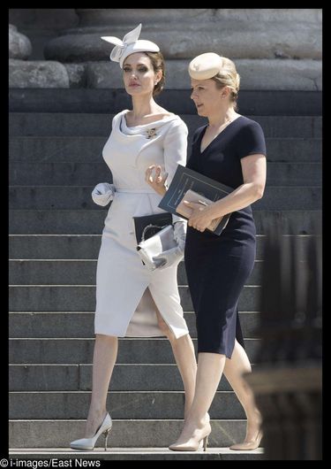 Angelina Jolie na oficjalnej imprezie w Londynie